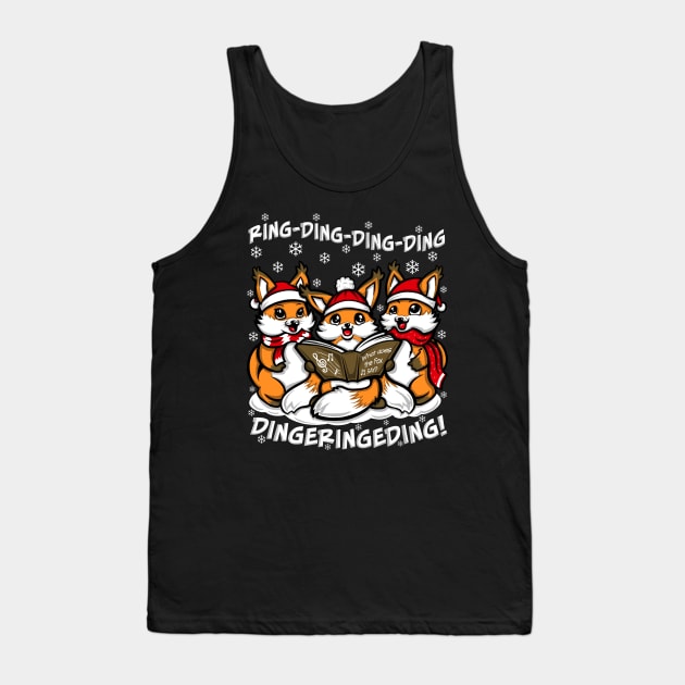 What does the Fox Sing Tank Top by OfficeInk